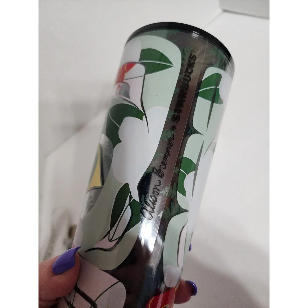 Starbucks Artist Collaboration Series Alison Bremner‎ Winter 2024 Cold Tumbler
